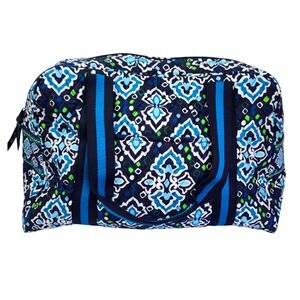 VERA BRADLEY WEEKEND TRAVEL ZIP TOTE OVERNIGHT DUFFEL BAG‎ QUILTED COTTON